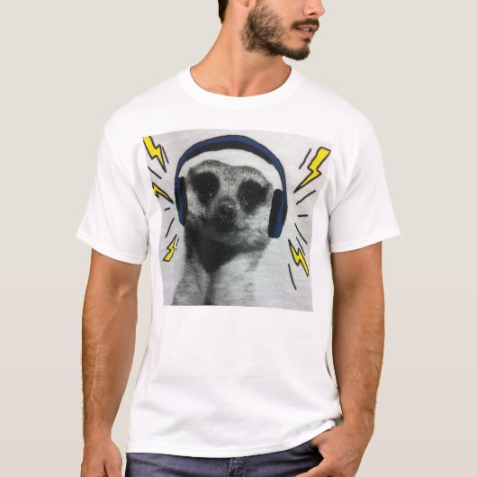 白い粋な人の基本的なTシャツ Tシャツ (正面)