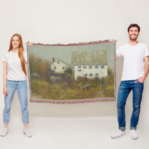 白い納屋 スローブランケット