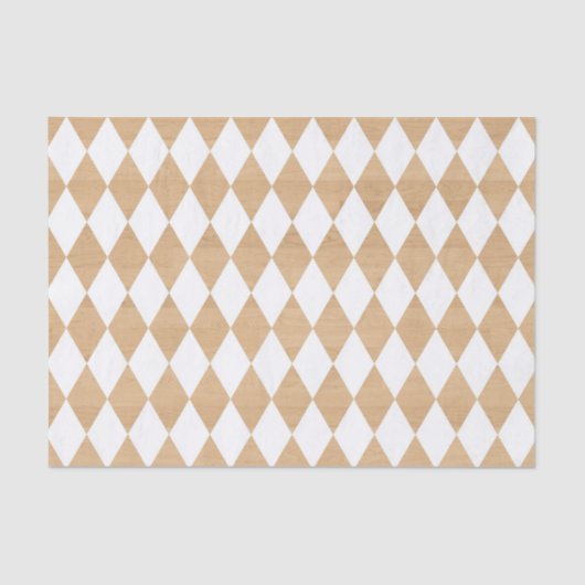 白い素朴ハーレクインを使用した木のテクスチャ 薄葉紙 (正面)