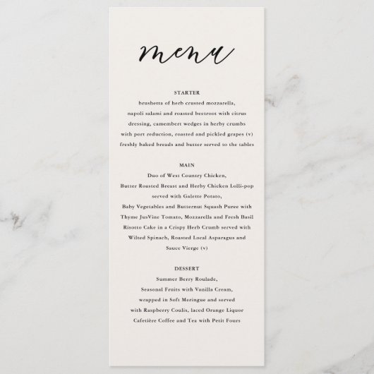 白い素朴フローラと牡鹿の林結婚冠  メニュー (正面)