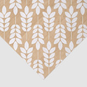 白い素朴葉の木のテクスチ離れャ 薄葉紙 (詳細)