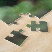 白い紫のハレノプシス、蛾の蘭 ジグソーパズル (側面)