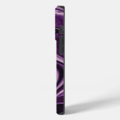 白い紫の大理石 Case-Mate iPhoneケース (裏面 / 左)