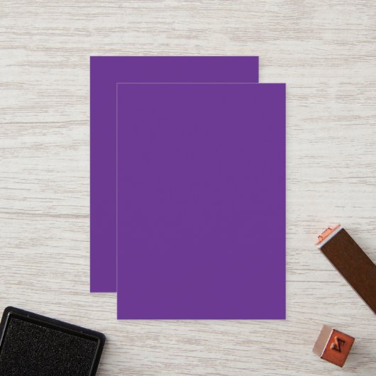 白い紫色の背縁ど景 ロイヤリティカード (正面/裏面インサイチュ)