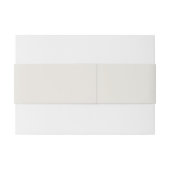 白い結婚式招待状 招待状ベリーバンド (裏面例)