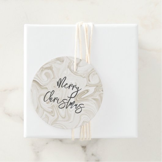 白い絵を描トーンのクリスマスの驚異結婚的な フェイバータグ (インサイチュ)