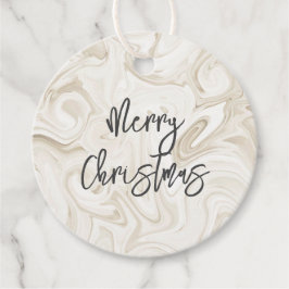 白い絵を描トーンのクリスマスの驚異結婚的な フェイバータグ