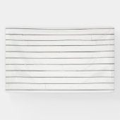 白い絵を描木板または壁の背景 横断幕 (横)