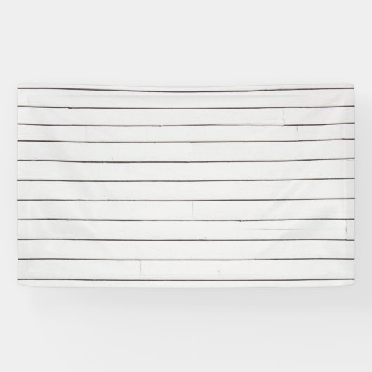 白い絵を描木板または壁の背景 横断幕 (横)