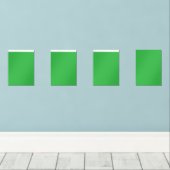 白い緑の背縁ど景 (ウッドフロア)