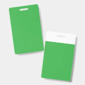 白い緑の背縁ど景 バッジ (正面＆裏面)