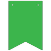 白い緑の背縁ど景 バンティングフラッグ (第2の旗)