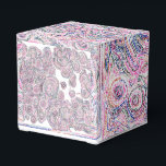 白い線の入った「算数曼荼羅」ボックス フェイバーボックス<br><div class="desc">白い線の入った「算数曼荼羅」ボックスです。
小さい箱ですので小物入れに向いています。</div>