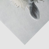 白い羊の写真のデコページ 薄葉紙 (詳細)