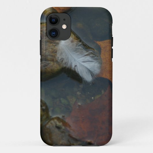 白い羽根 Case-Mate iPhoneケース (裏面)