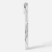 白い羽根 iPhoneケース (左側面)