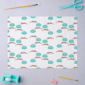 白い羽虫と卵を復活させる 薄葉紙 (クラフト)