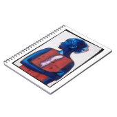 白い羽 ノートブック (左側)