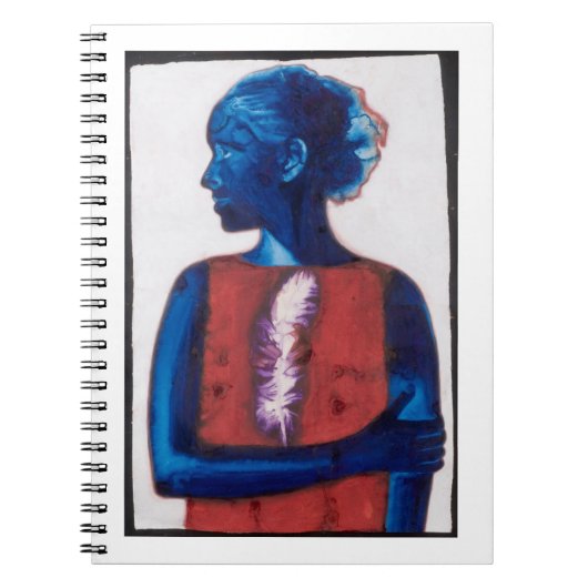 白い羽 ノートブック (正面)