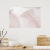 白い羽 ポスター (キッチン)