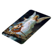 白い翼を持つ子供の守護天使 マグネット (左側)