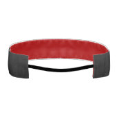 白い翼1-1/2"非主翼バスリップまたは滑ることンド、黒 アスレチックヘッドバンド (裏面)