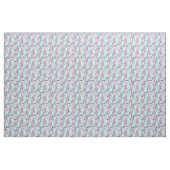 白い背景にテニスラケット ファブリック (ヤード)