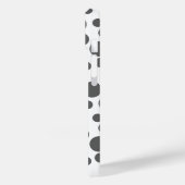 白い背景に赤い水玉模様 Case-Mate iPhoneケース (裏面 / 左)