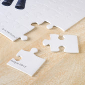 白い背景のゴルフクラブ ジグソーパズル (側面)