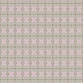 白い背景のピンクと茶色の模様 シール (正面)