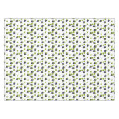 白い背景のブドウ テーブルクロス (正面(横))