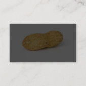 白い背景の独身のなピーナツ 名刺 (裏面)