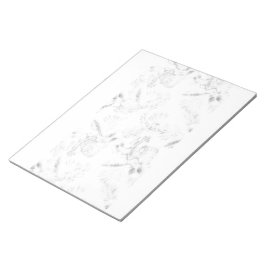 白い背景の白黒の写真 ノートパッド