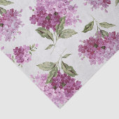 白い背景の紫の薄紫パターン 薄葉紙 (詳細)