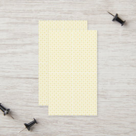 白い背景の美しい黄色の円 コーリングカード