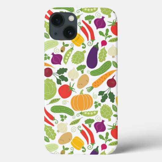 白い背景の食べ物 Case-Mate iPhoneケース (裏面)