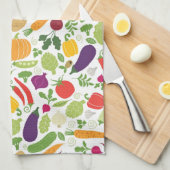 白い背景の食糧 キッチンタオル (四つ折り)