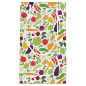 白い背景の食糧 スモールペーパーバッグ (正面)