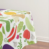 白い背景の食糧 テーブルクロス (インサイチュ)