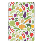 白い背景の食糧 ミニクリップボード (裏面)