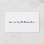 白い背景の黒の羽のシンプルな設計をきれいにして下さい 名刺 (裏面)