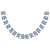 白い背景をもつ青と緑の模様 バンティングフラッグ (全)