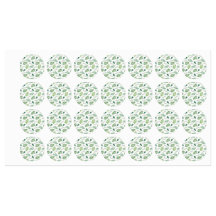 白い背景ファンシーに葉ある水色の