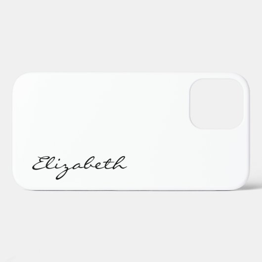 白い背景（標準） Case-Mate iPhoneケース (裏面 (横))