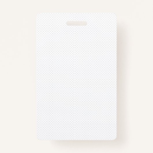 白い背景(繰り返しパターンが小さい) バッジ (裏面)