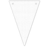 白い背景（繰り返しパターンが小さい） バンティングフラッグ (第2の旗)