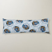 白い胸のヌサッチ飛んでいるオリジナル写真 ボディピロー (裏面)