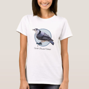 白い胸を持つヌサッチ Tシャツ