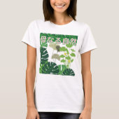 白い自然の母なるもの Tシャツ (正面)