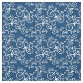 白い自転車 ファブリック (見本)